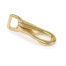 Shires Bridle Cheek Clip Brass
