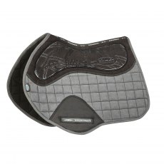 Weatherbeeta Ultra Grip Jump Saddle Pad Grey