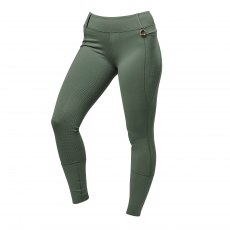 Dublin Cool It Everyday Riding Tights Ladies Olive Green