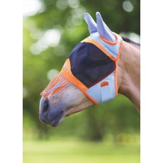 Shires Air Motion Fly Mask with Ears & Fringe