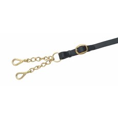 Velociti Gara Leather Lead Rope- Large Newmarket Chain Velociti Gara Leather Lead Rope- Large Newmarket Chain