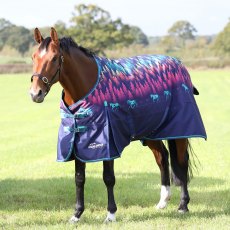 Shires Highlander Original 100 Turnout Rug Navy Forest 