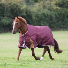 Shires Highlander Plus 100 Turnout Rug Maroon 