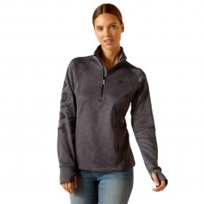 Ariat Ladies Tek Team 1/2 Zip Sweatshirt Ebony