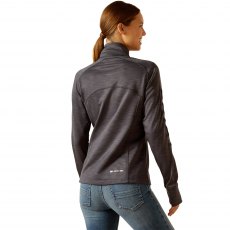 Ariat Ladies Tek Team 1/2 Zip Sweatshirt Ebony