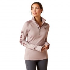 Ariat Ladies Tek Team 1/2 Zip Sweatshirt Quail