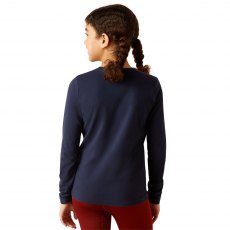 Ariat Junior Glitz Tee Navy Eclipse