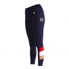Aubrion Team Shield Riding Tights Navy 
