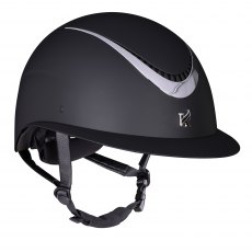 Karben Elisa Ellipse Riding Hat Black/Silver