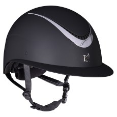 Karben Elisa Ellipse WP Riding Hat Black/Silver Karben Elisa Ellipse WP Riding Hat Black/Silver