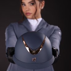 Karben Elisa Ellipse WP Riding Hat Navy/Rose Gold Karben Elisa Ellipse WP Riding Hat Navy/Rose Gold