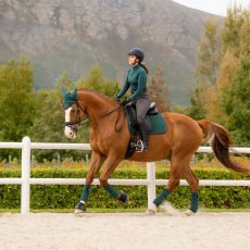 LeMieux Suede Dressage Square Spruce