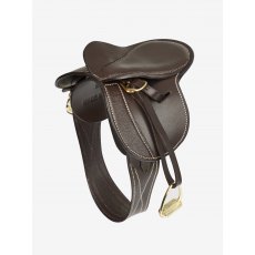 LeMieux Toy Pony Saddle & Girth Brown