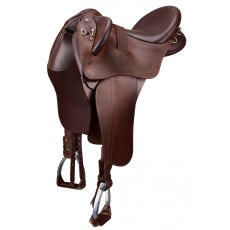 Bates Kimberley Heritage Saddle with Swinging Fender and Cair Bates Kimberley Heritage Saddle with Swinging Fender and Cair
