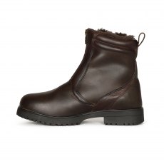 Moretta Atri Zip Country Boots Brown