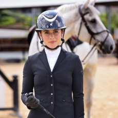 Karben Alina Ellipse WP Riding Hat Black/Rose Gold Karben Alina Ellipse WP Riding Hat Black/Rose Gold