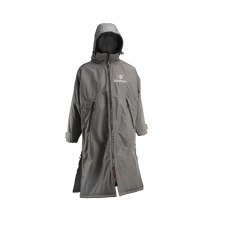 Equidry All Rounder Jacket with Fleece Hood Charcoal/Pink