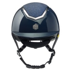 Charles Owen Kylo Riding Hat Navy Gloss/Pewter with MIPS Charles Owen Kylo Riding Hat Navy Gloss/Pewter with MIPS