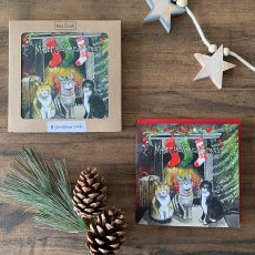 Alex Clark Christmas Cat Box Set of 8 Cards