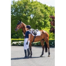 LeMieux Le Cool EuroJump Anti Slip SaddlePad White