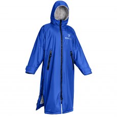 Equidry All Rounder Jacket with Fleece Hood Royal Blue/Grey