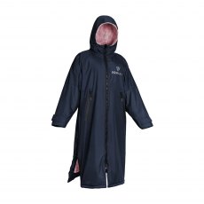 Equidry All Rounder Jacket with Fleece Hood Navy/Pink