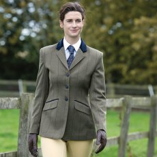 Equetech Bellingham Stretch Deluxe Tweed Riding Jacket