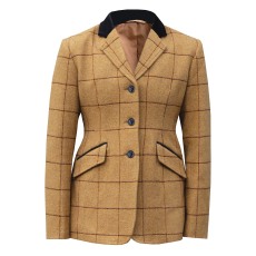 Equetech Wheatley Deluxe Junior Tweed Riding Jacket Equetech Wheatley Deluxe Junior Tweed Riding Jacket