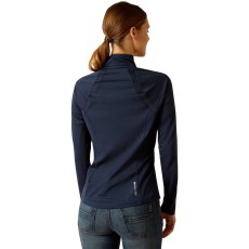 Ariat Womens SunStopper 3.0 1/4 Zip Baselayer Navy Ariat Womens SunStopper 3.0 1/4 Zip Baselayer Navy