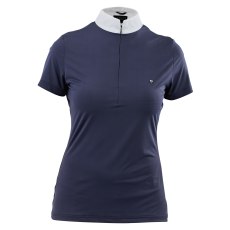 Aubrion Walston Show Shirt Navy Aubrion Walston Show Shirt Navy