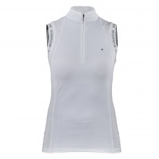 Aubrion Newbel Sleeveless Shirt - Young Rider White