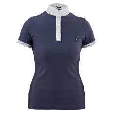 Aubrion Attley Show Shirt - Young Rider Navy Aubrion Attley Show Shirt - Young Rider Navy