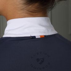 Aubrion Arcaster Show Shirt - Young Rider Navy