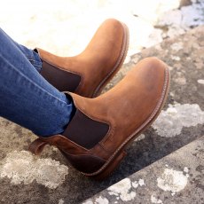 Moretta Modena Chelsea Boots Tan