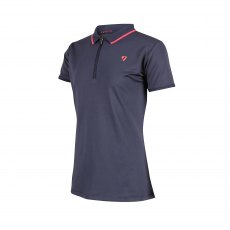 Aubrion Poise Tech Polo - Young Rider Navy