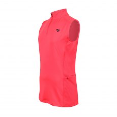 Aubrion Revive Sleeveless Base Layer - Young Rider Coral