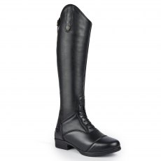 Moretta Luisa Synthetic Riding Boots Black