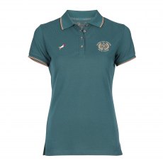 Aubrion Team Polo Shirt - Young Rider Green