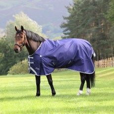 Shires Highlander Original Lite Turnout Rug Navy Shires Highlander Original Lite Turnout Rug Navy