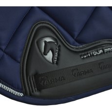 Arma Classic Dressage Saddlecloth Navy Arma Classic Dressage Saddlecloth Navy