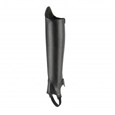 Moretta Leather Gaiters Black