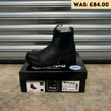 Toggi Kodiac Steel Toe Jodhpur Boots Black - UK 8 - BRAND NEW