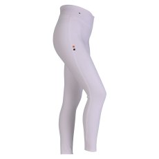 Aubrion Optima Sport Riding Tights White Aubrion Optima Sport Riding Tights White