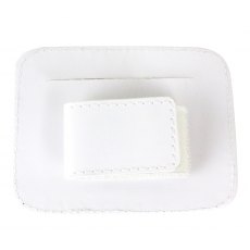 Woof Wear Bridle Number Holder White