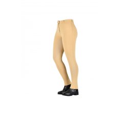Saxon Warm Up Zip Front Ladies Jodhpurs Beige Saxon Warm Up Zip Front Ladies Jodhpurs Beige