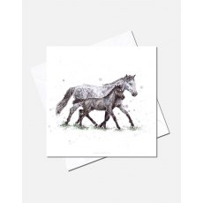 Eleanor Tomlinson Mothers Shadow Greeting Card 