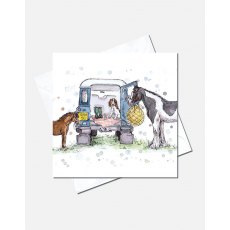 Eleanor Tomlinson Pony Days Greeting Card 