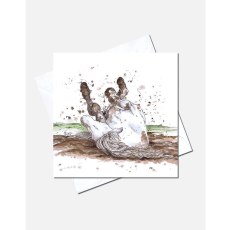 Eleanor Tomlinson Bad Hair Day Greeting Card Eleanor Tomlinson Bad Hair Day Greeting Card
