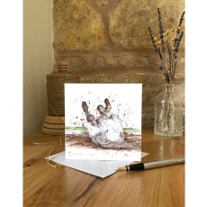 Eleanor Tomlinson Bad Hair Day Greeting Card Eleanor Tomlinson Bad Hair Day Greeting Card