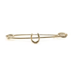 Equetech Traditional Horseshoe Stock Pin Equetech Traditional Horseshoe Stock Pin